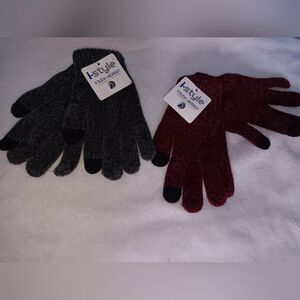 I-Style Touch Screen Compatible Gloves Lot Of 2